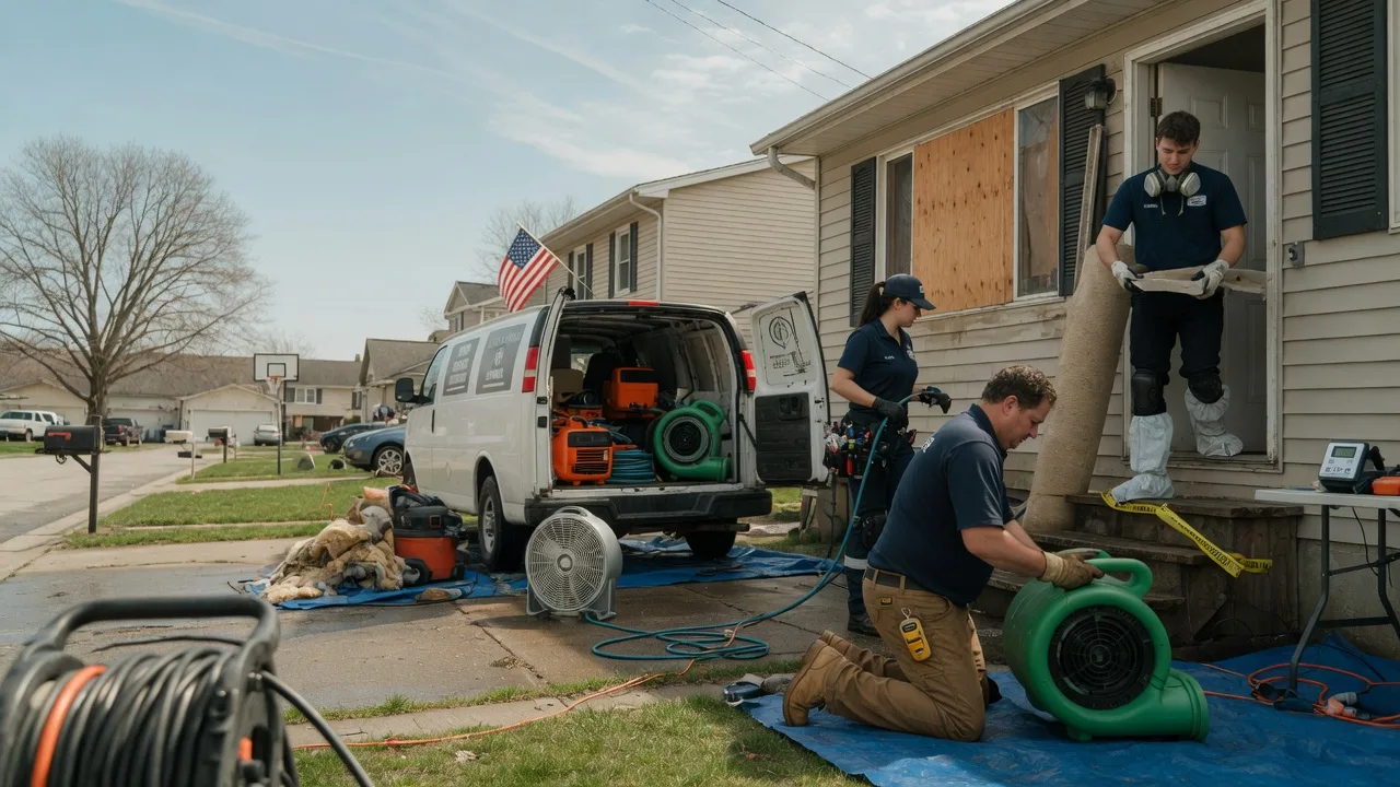 Water Damage Restoration in Crittenden, KY near me